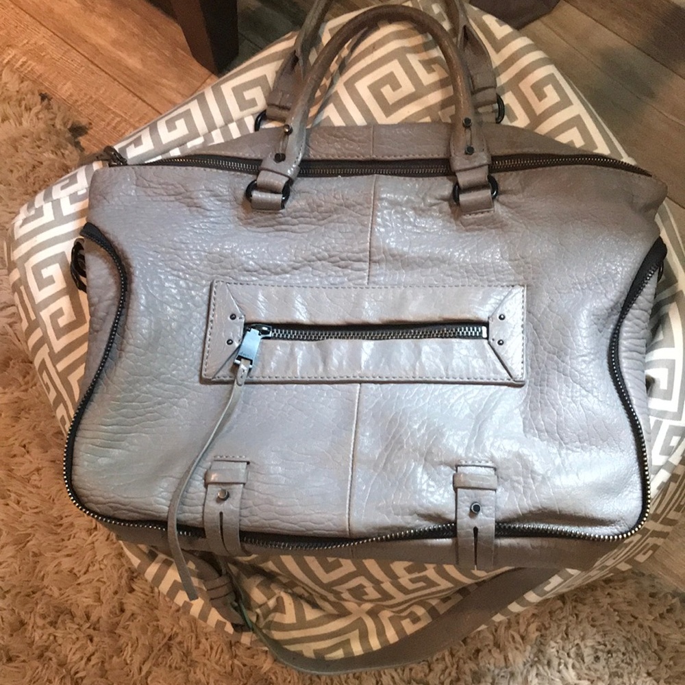 SHE+LO SATCHEL XL GRAY (used)